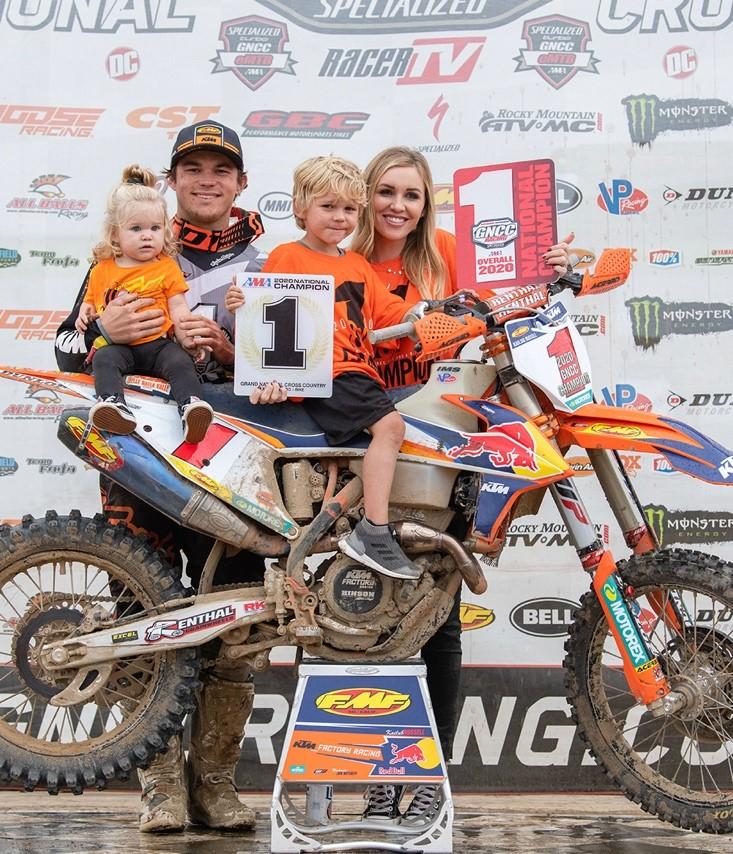 KAILUB RUSSELL CLINCHES EIGHTH-CONSECUTIVE GNCC TITLE