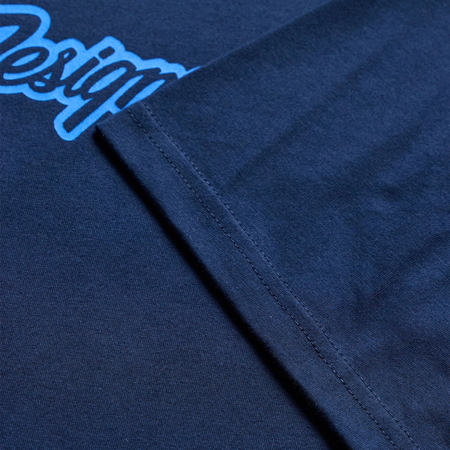 Short Sleeve Tee Signature Navy / Aero Blue