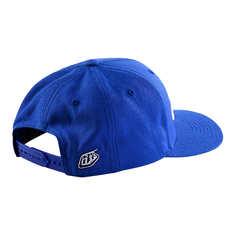 Signature-Mütze mit Snapback-Verschluss von TLD, Blau/Weiß