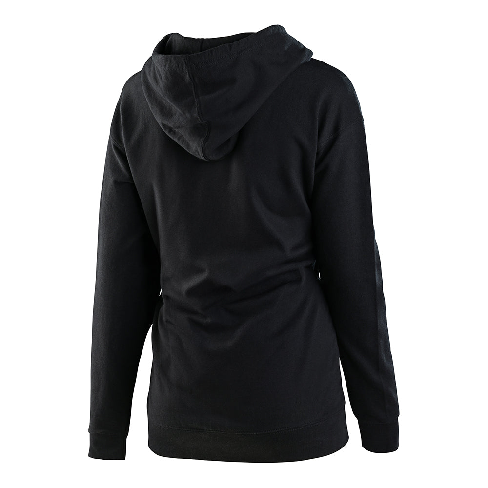 Womens Pullover Hoodie Signature Schwarz/Reflektierendes Silber