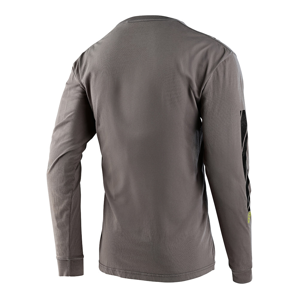 Langarm-T-Shirt Bolt Black Cinder