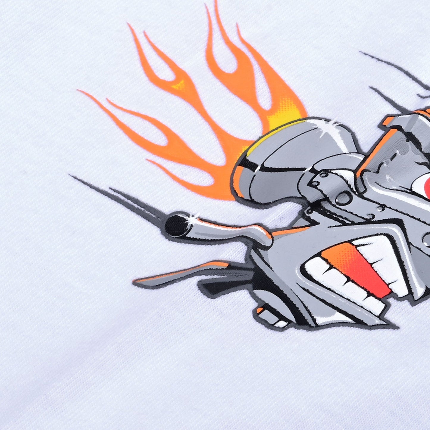 Langarm T-Shirt Weltweit Weiß