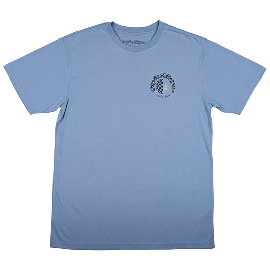 TLD Short Sleeve Tee Worldwide Dusty Blue