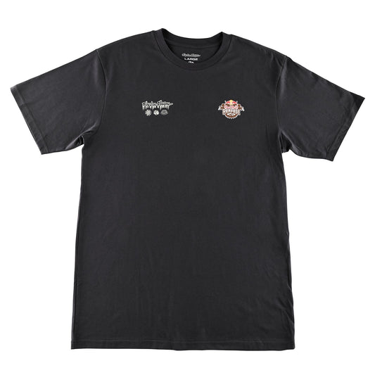 TLD Short Sleeve Tee Troy Lee Designs X Redbull Rampage Altered Reality Coal