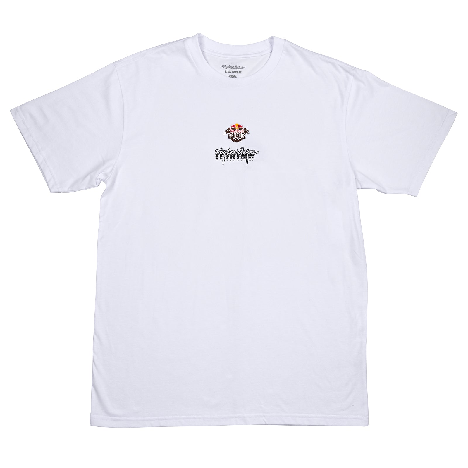 TLD Short Sleeve Tee Troy Lee Designs X Redbull Rampage Mind Melt White