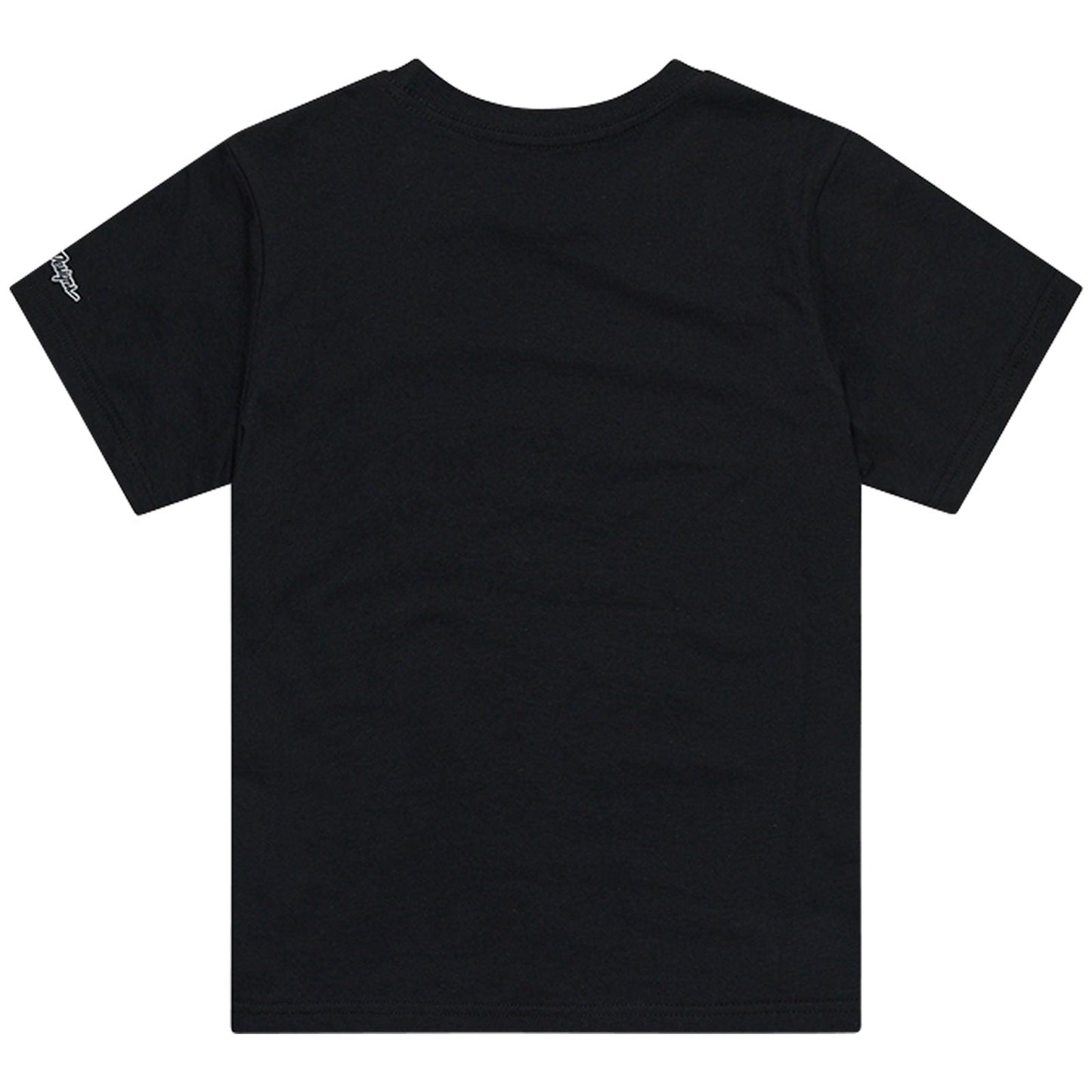 TLD Badge-Kurzarm-T‑Shirt, Schwarz