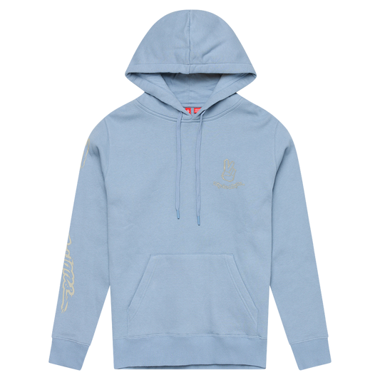 TLD Womens Pullover Peace Out Smoke Blue