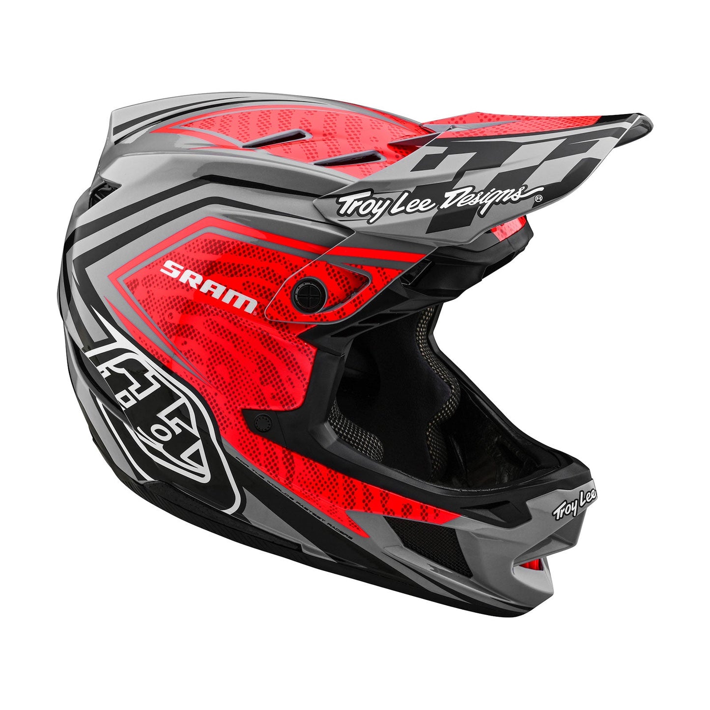 D4 Carbon Helmet W/MIPS SRAM Red / Black