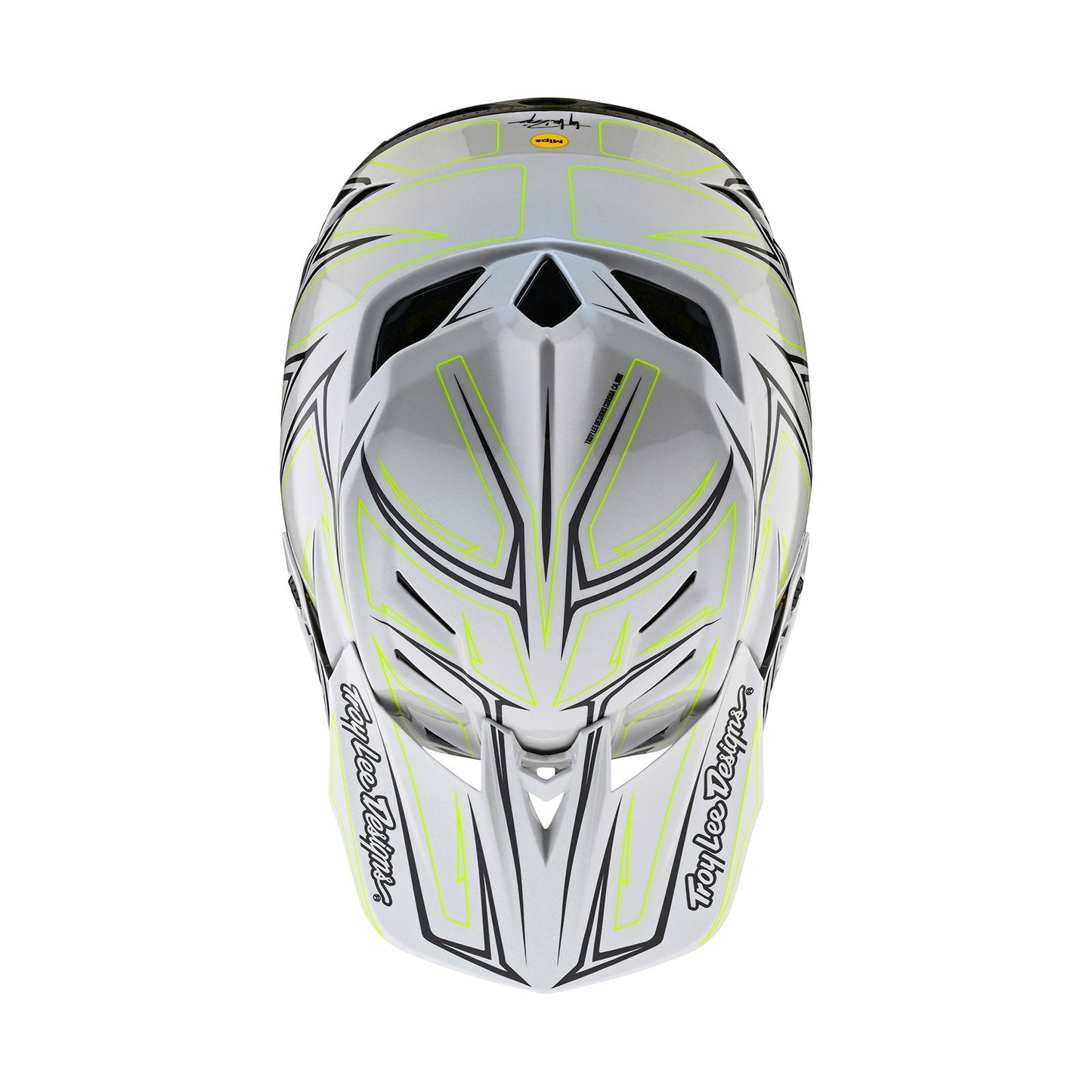 TLD D4 Composite Helmet W/MIPS Pinned Light Gray