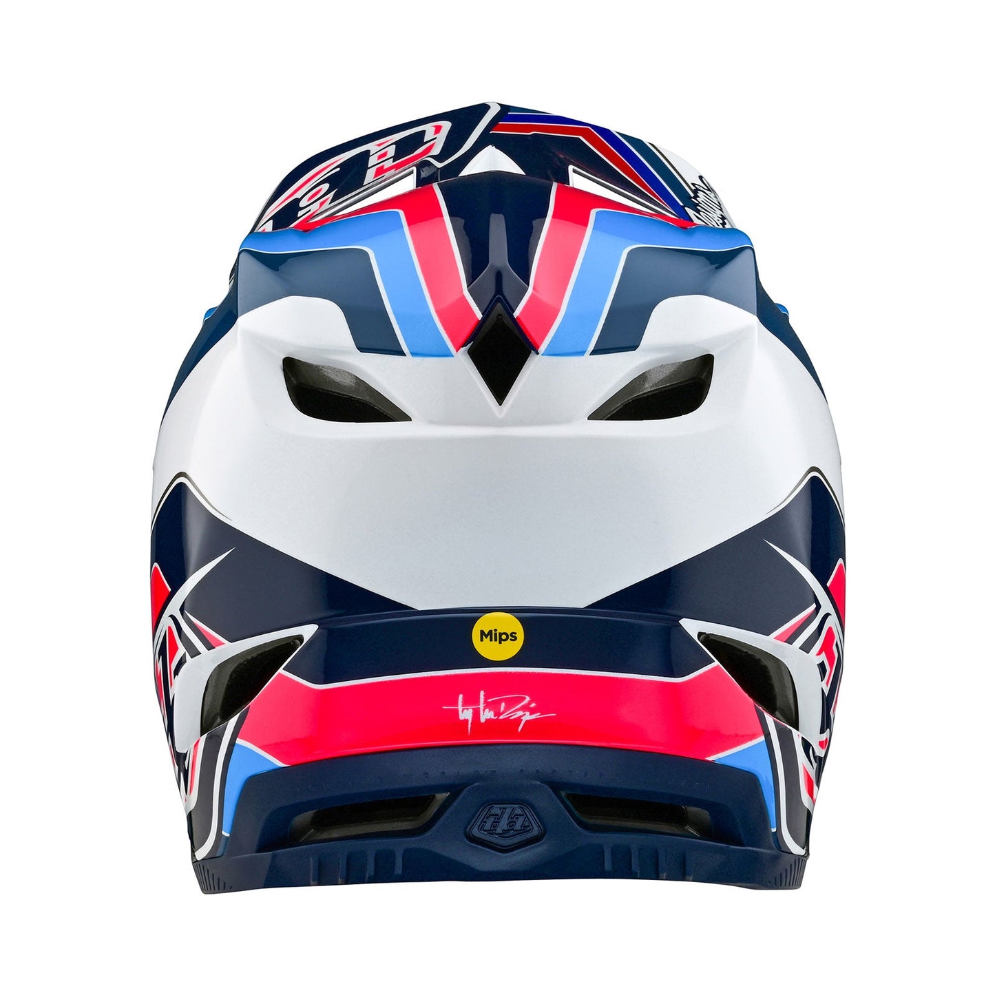 D4 Polyacrylite Helmet W/MIPS Block Blue / White