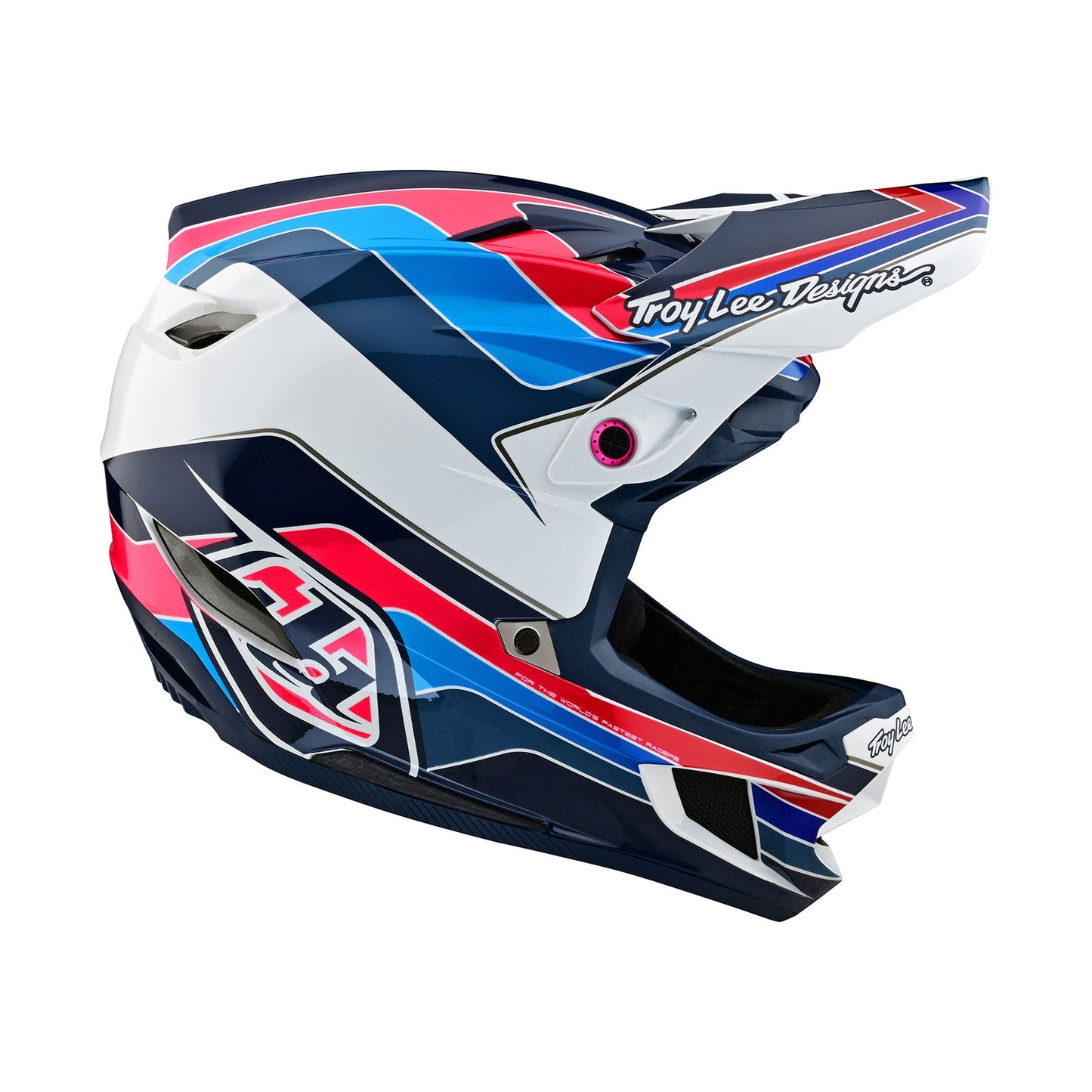D4 Polyacrylite Helmet W/MIPS Block Blue / White