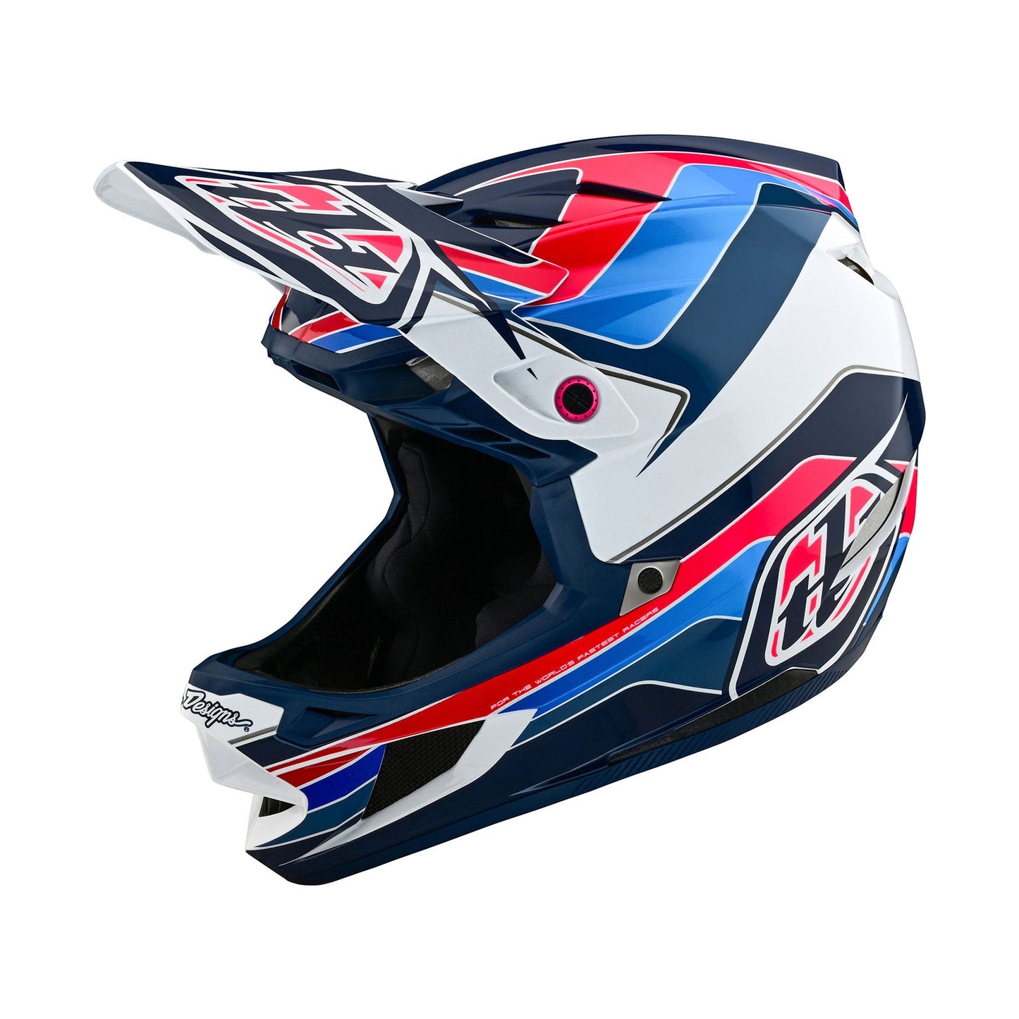 D4 Polyacrylite Helmet W/MIPS Block Blue / White