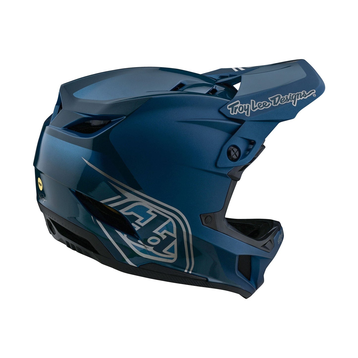 D4 Polyacrylite Helm mit MIPS Schatten Blau