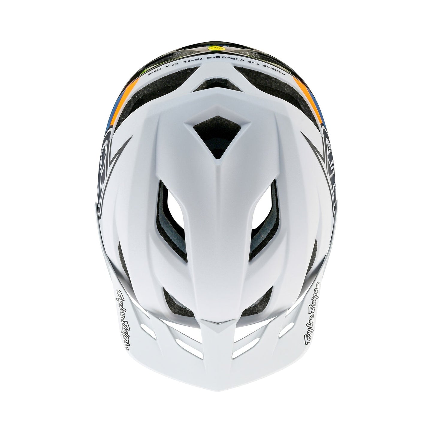 TLD Flowline SE-Helm Badge, Hellgrau/Anthrazit