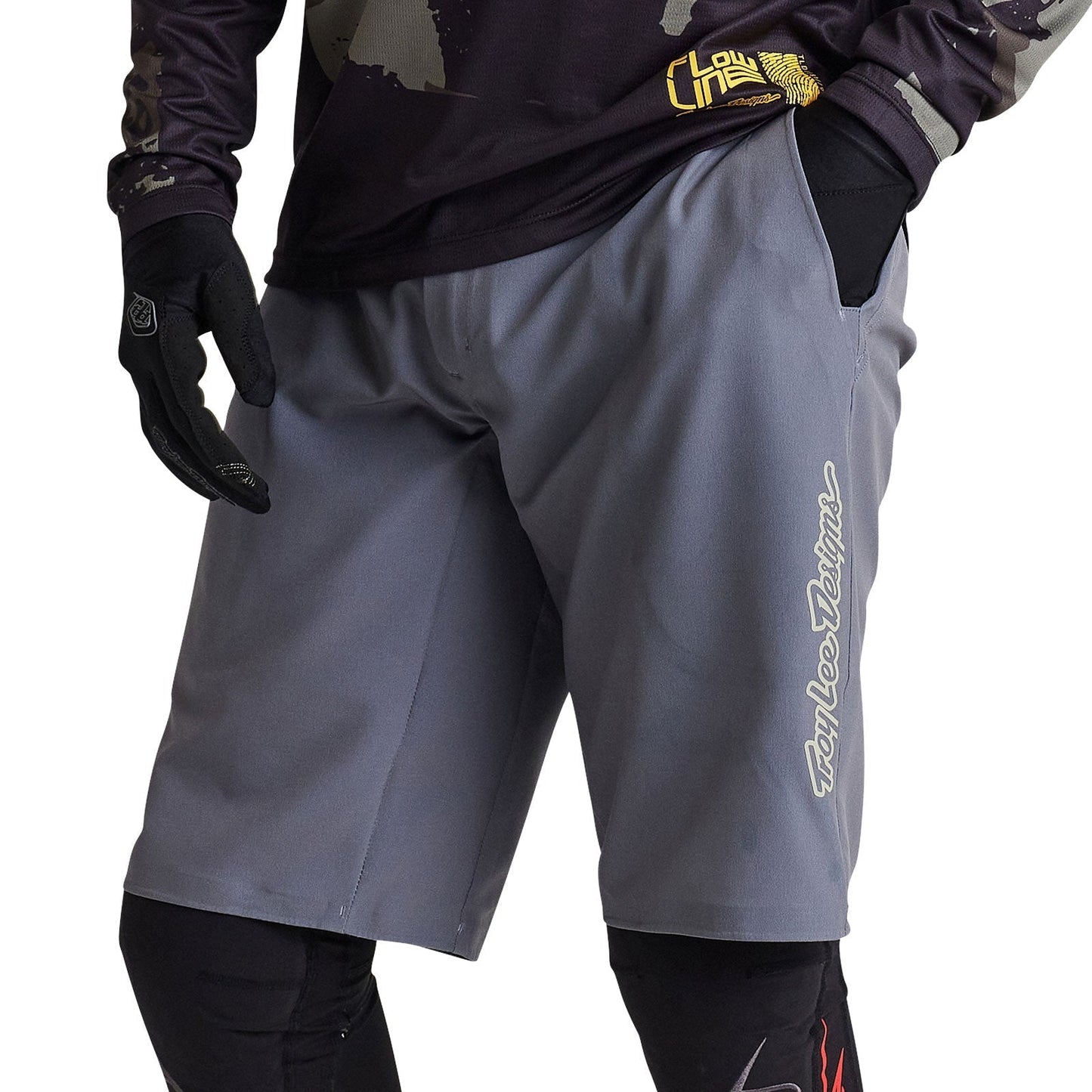 Troy Lee Flowline Superlyte Short Mono Charcoal