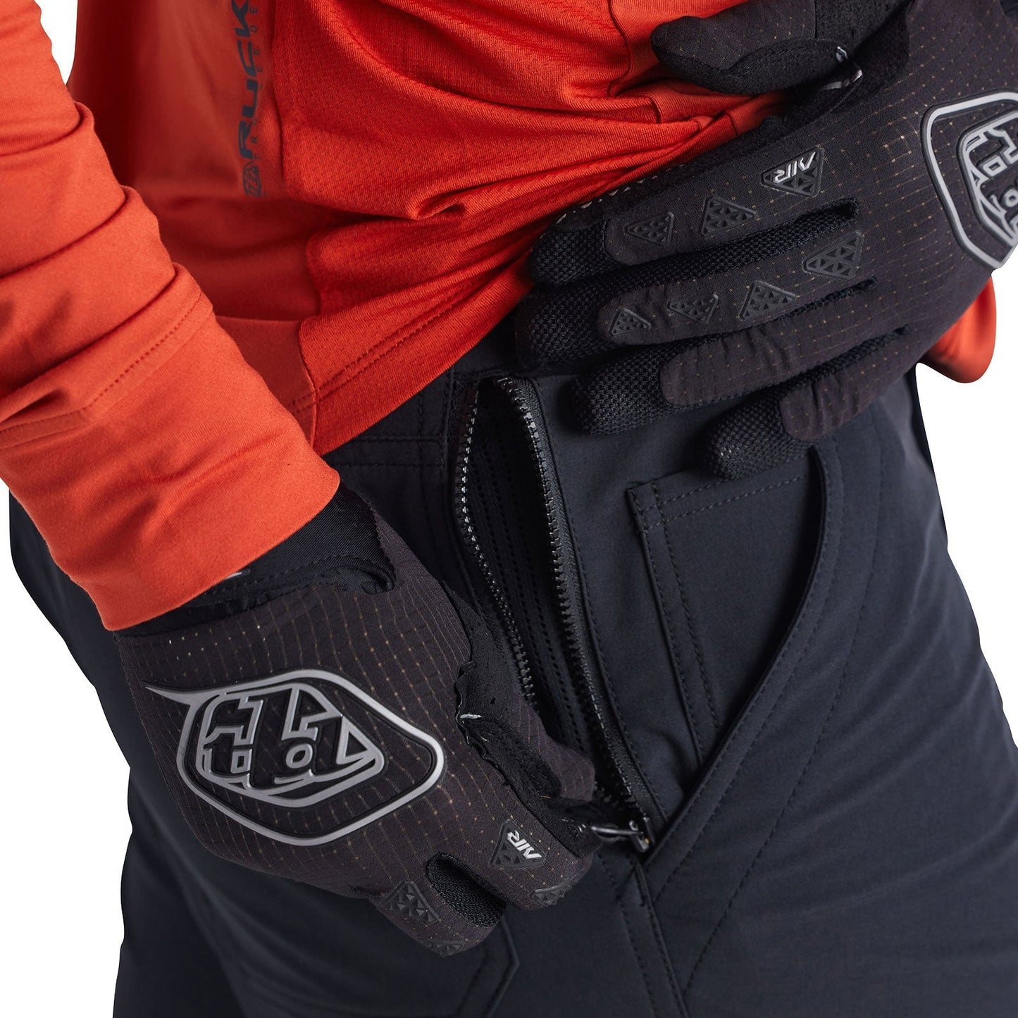 Troy Lee Ruckus Long Travel Pant Mono Carbon