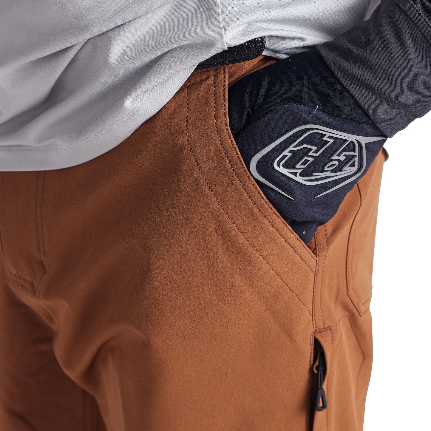 Troy Lee Ruckus Long Travel Pant Mono Dark Canvas
