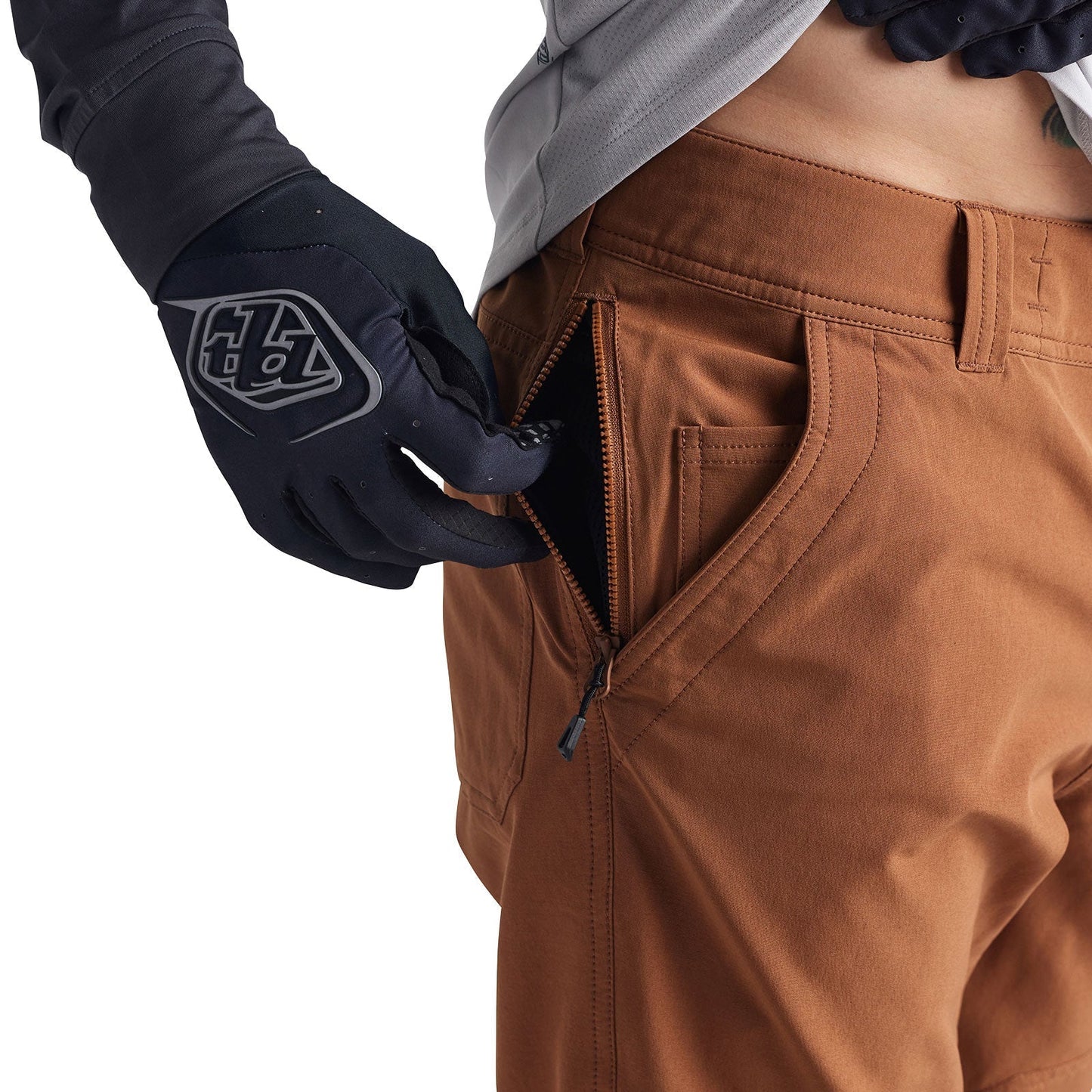 Troy Lee Ruckus Long Travel Pant Mono Dark Canvas