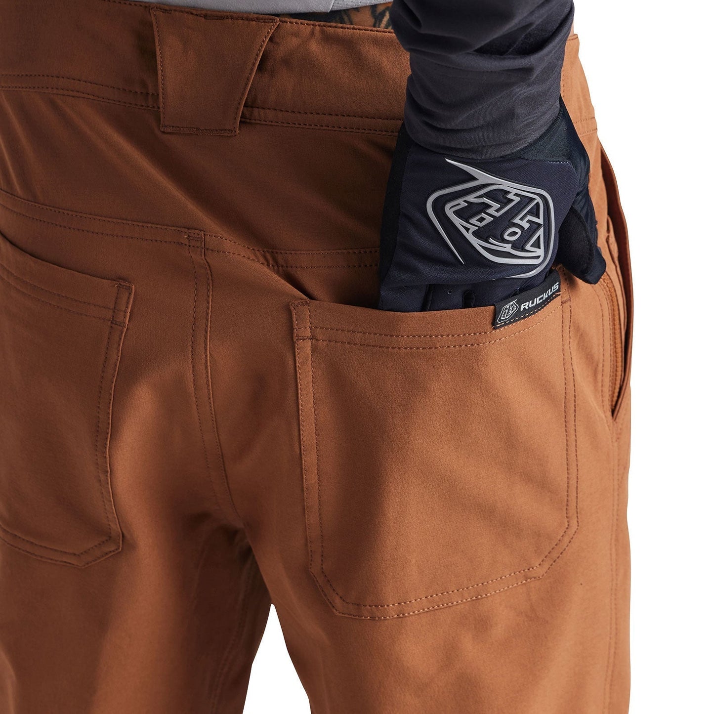 Troy Lee Ruckus Long Travel Pant Mono Dark Canvas