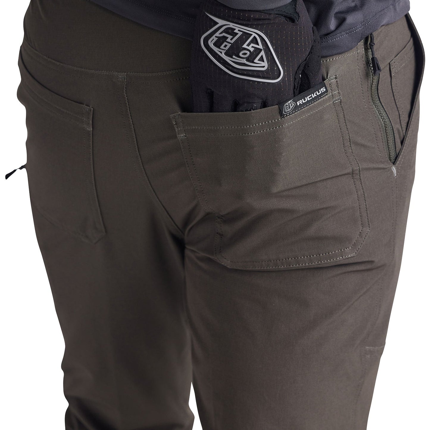 Troy Lee Ruckus Long Travel Pant Mono Dark Pine