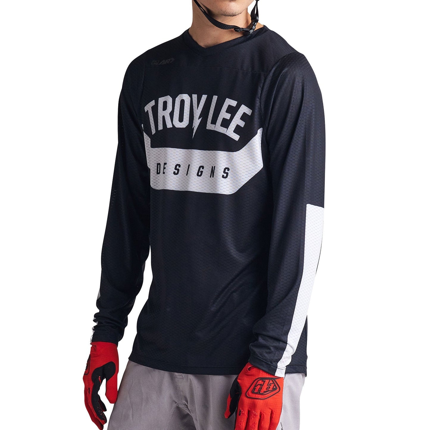Troy Lee Skyline Air LS Jersey Aircore Black