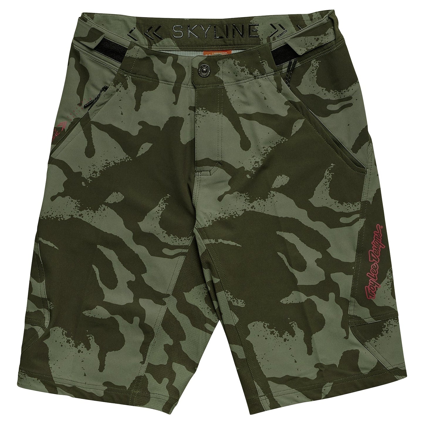 Troy Lee Skyline Short W/liner Shadow Camo Olive