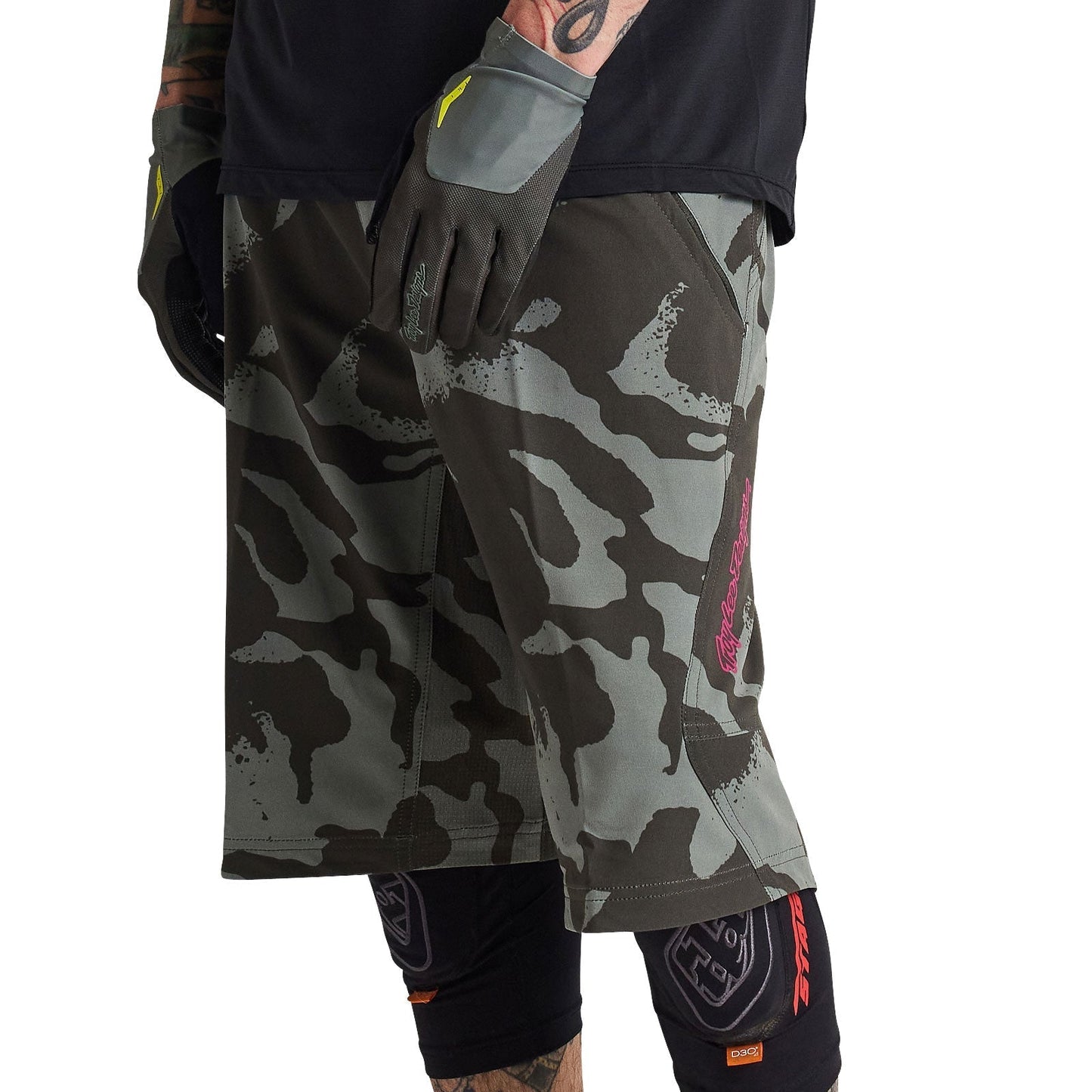 Troy Lee Skyline Short W/liner Shadow Camo Olive