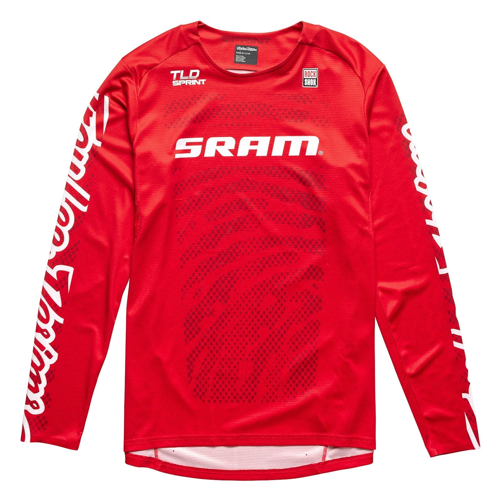 Troy Lee Sprint Jersey SRAM Shifted Fiery Red