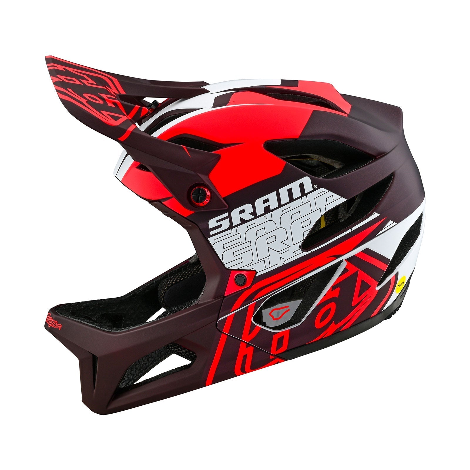 fullface helm rot Stage Helm mit MIPS SRAM Vector Rot – Troy Lee Designs EU