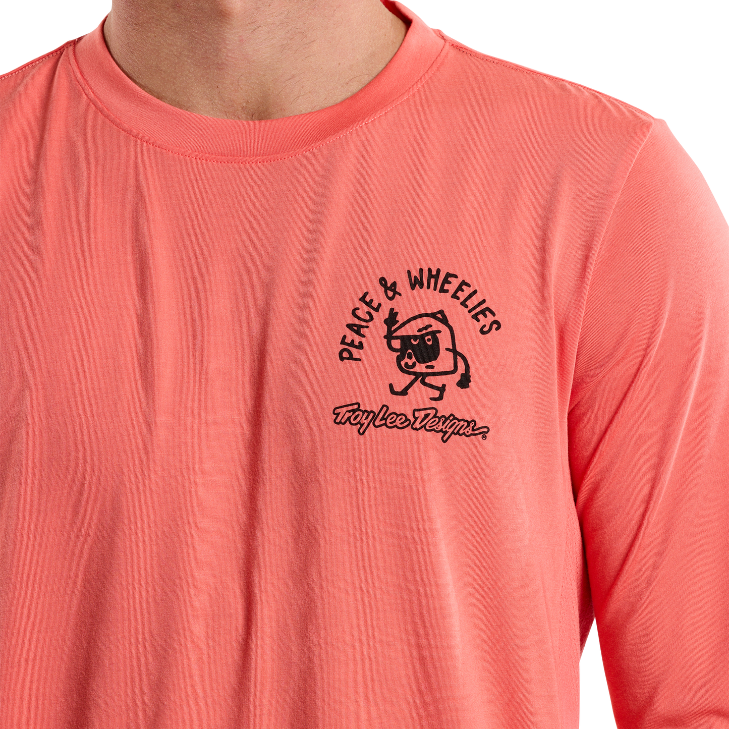 TLD Skyline Fahr-Langarm-T-Shirt P&W, Melone