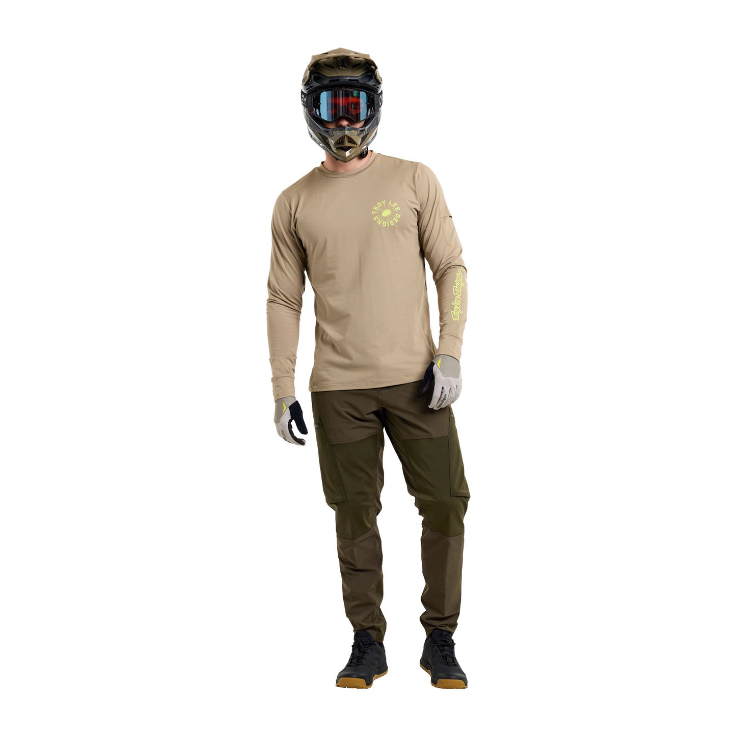 Ruckus Long Sleeve Ride Tee der Fuzz Timber