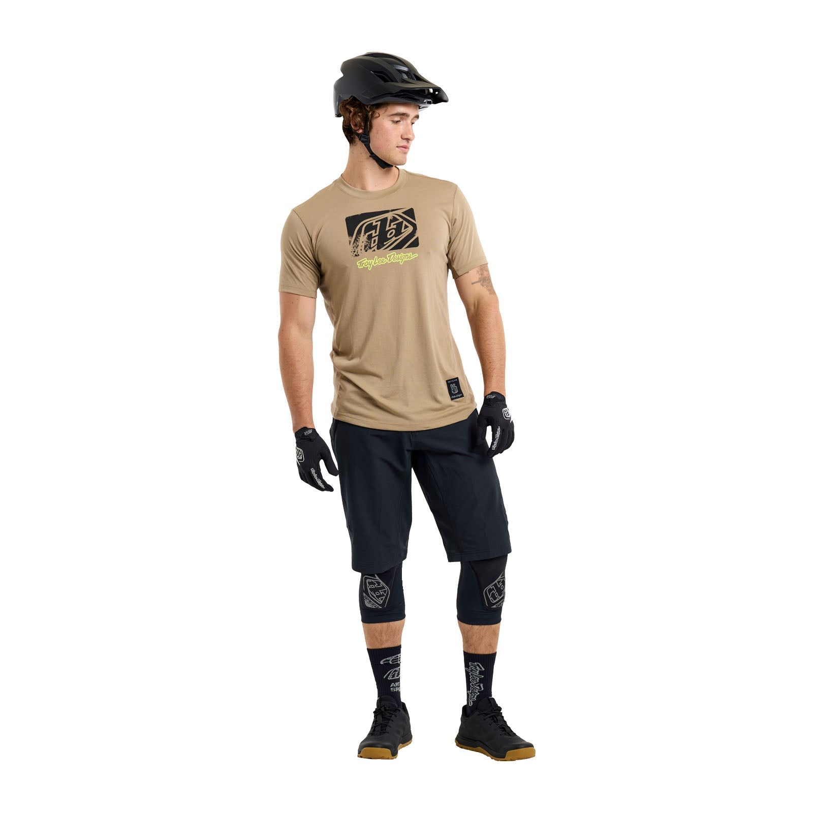 TLD Skyline Short Sleeve Ride Tee Scrubbed Timber