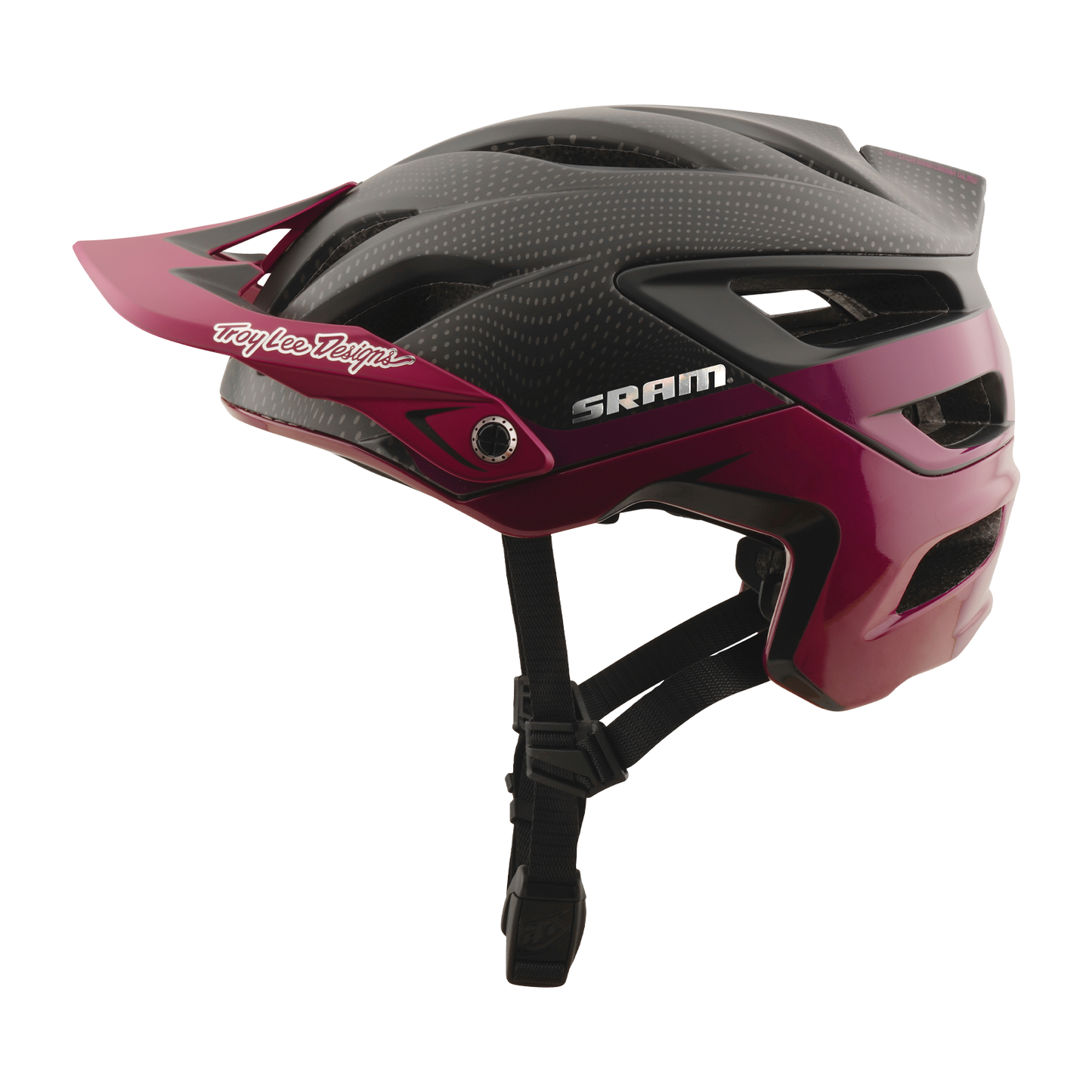 TLD A3 Helm mit MIPS Troy Lee Designs X SRAM Radioscape Black/Berry