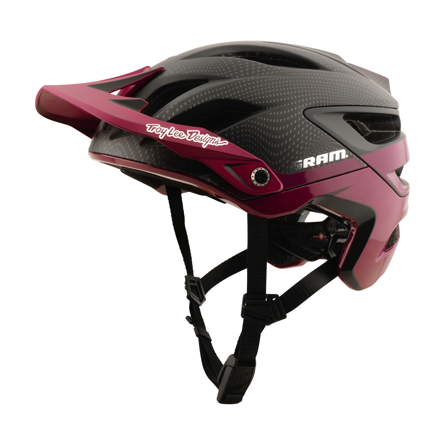 TLD A3 Helm mit MIPS Troy Lee Designs X SRAM Radioscape Black/Berry