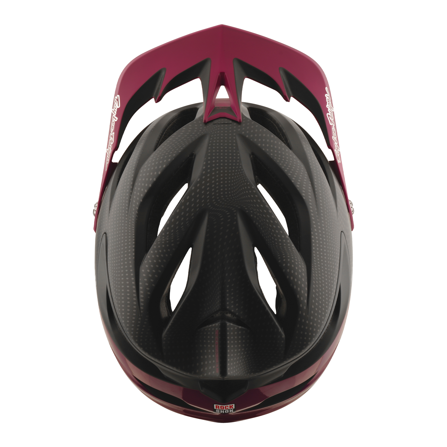 A3 Helm mit MIPS <tc>Troy Lee Designs</tc> X SRAM Radioscape Schwarz/Beere