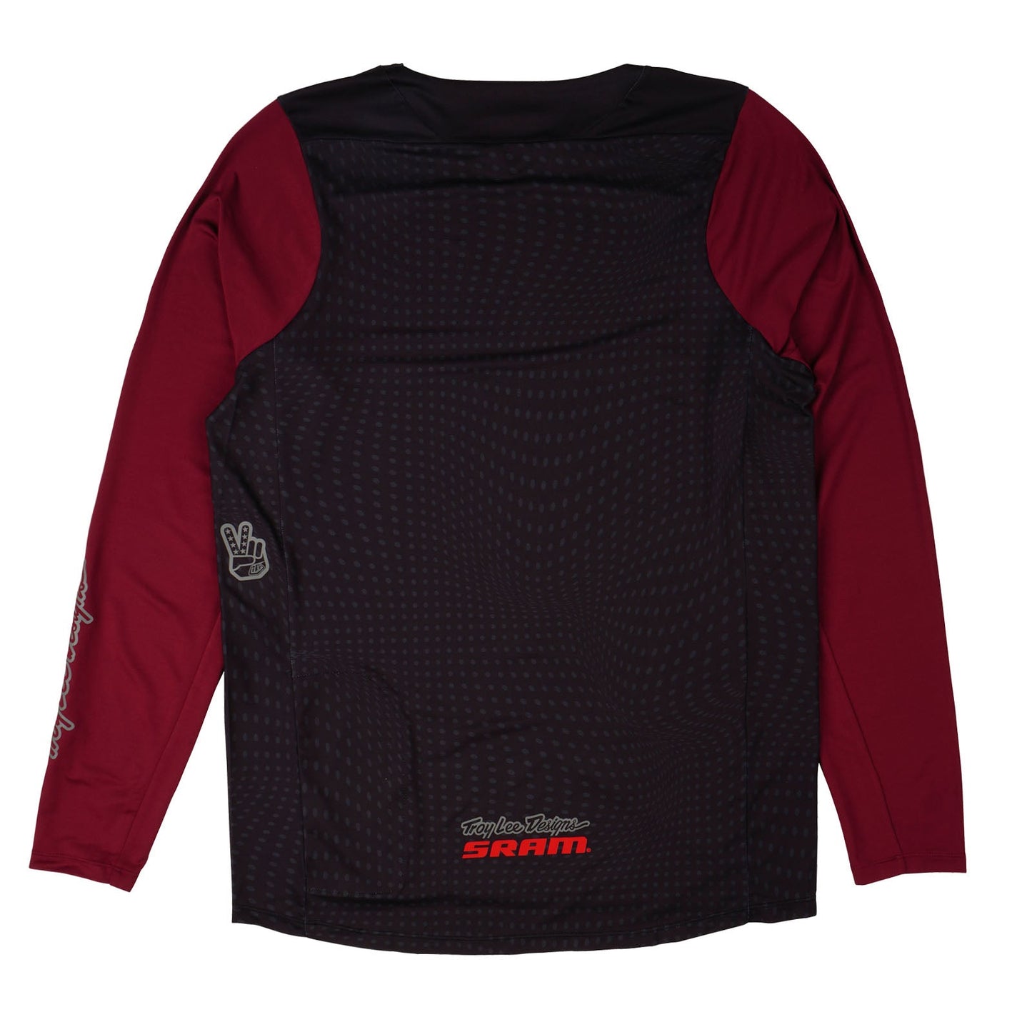 TLD Skyline Langarm-Jersey Troy Lee Designs X SRAM Radioscape Black/Berry