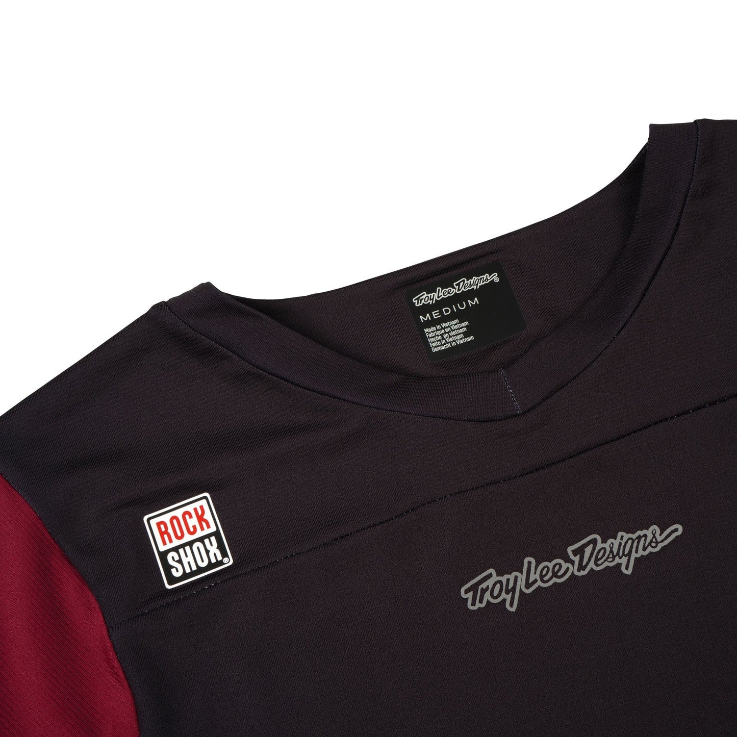 TLD Skyline SS Jersey Troy Lee Designs X SRAM Radioscape Black/Berry