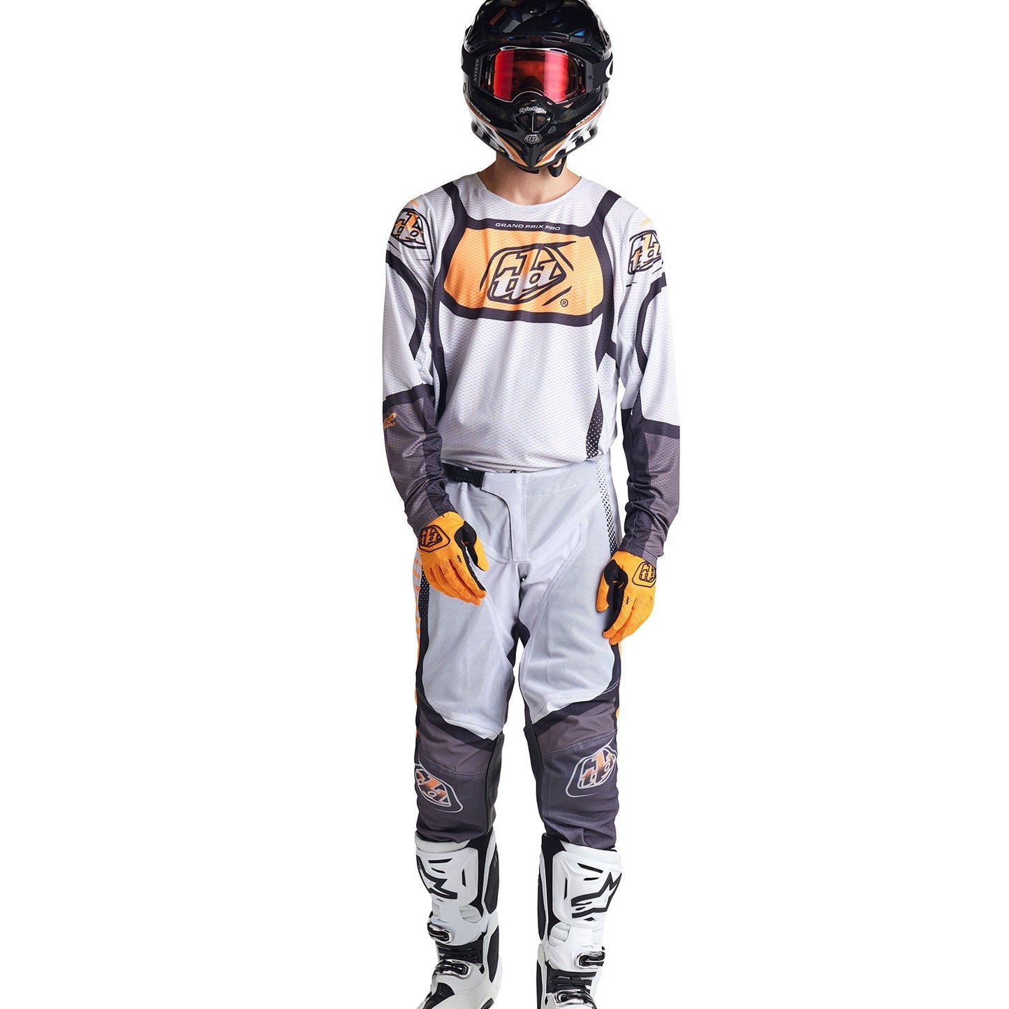 GP Pro Air Jersey Bands Grey / Neo Orange