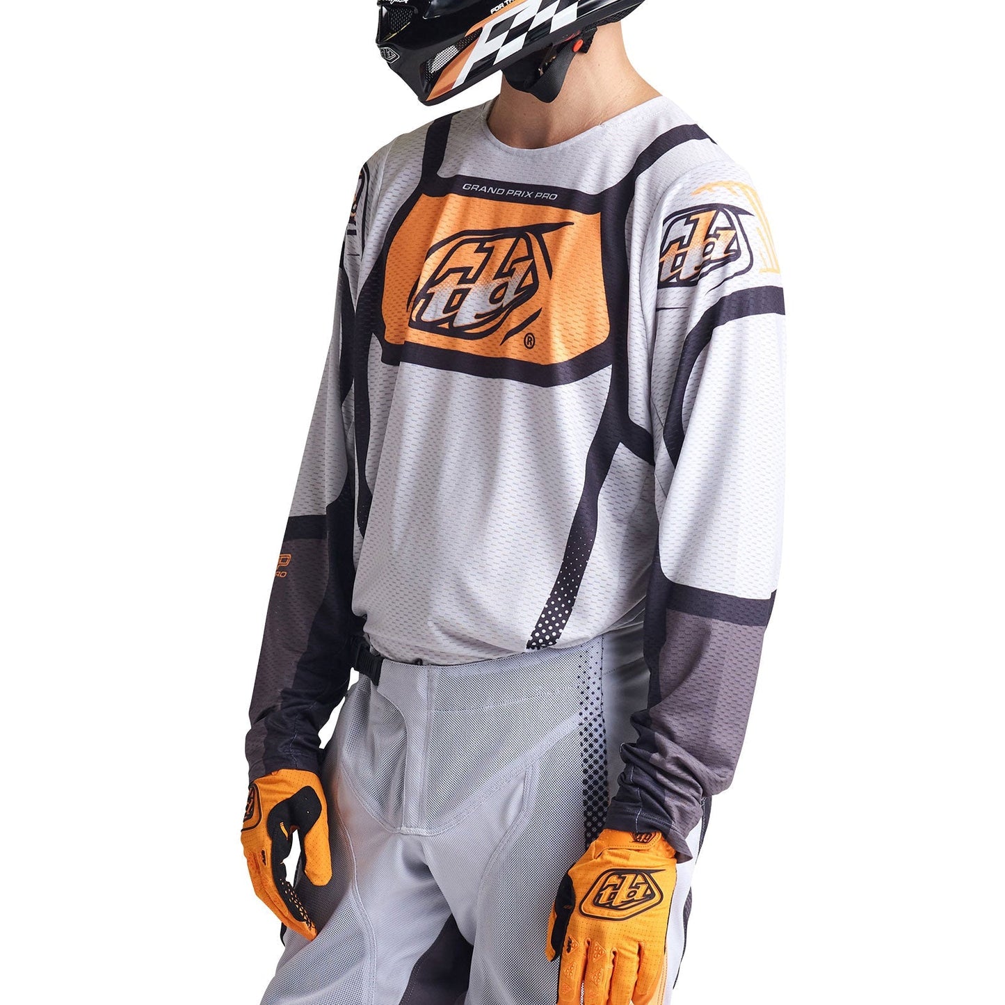 GP Pro Air Jersey Bands Grey / Neo Orange