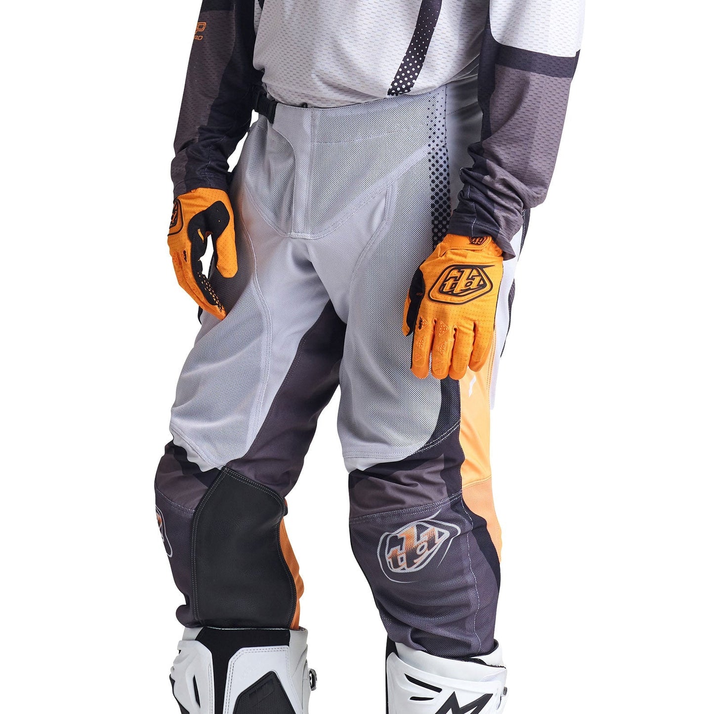 GP Pro Air Pant Bands Grey / Neo Orange