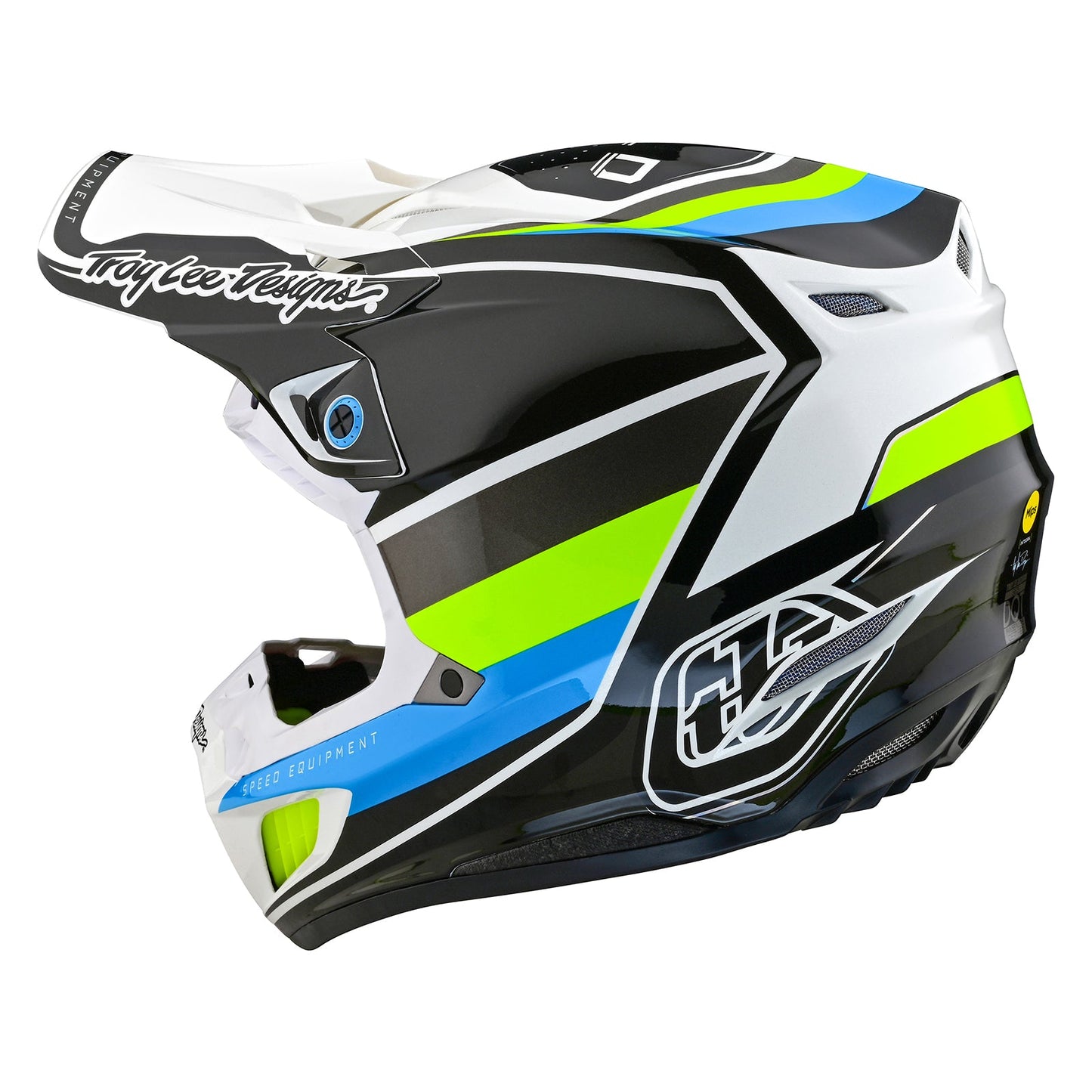 SE5 <tc>Composite</tc>-Helm mit MIPS Reverb Weiß/Blau