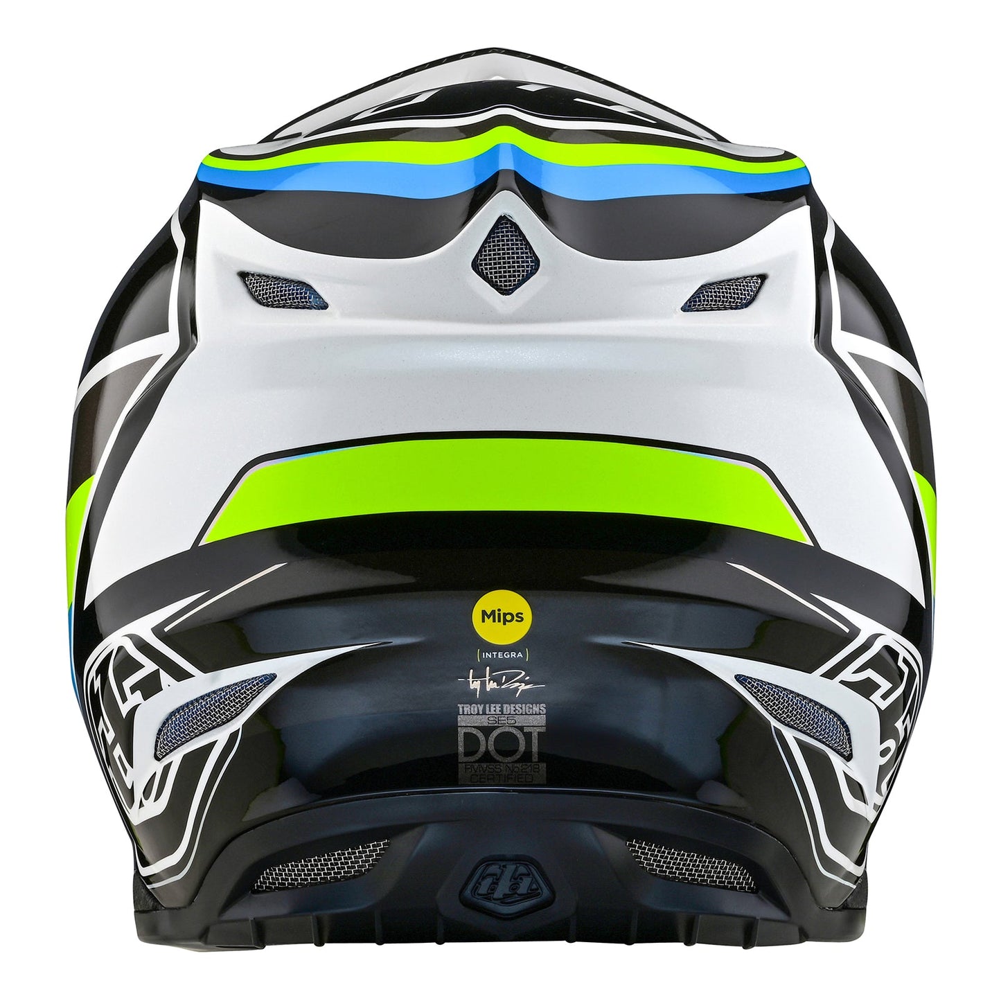 SE5 <tc>Composite</tc>-Helm mit MIPS Reverb Weiß/Blau