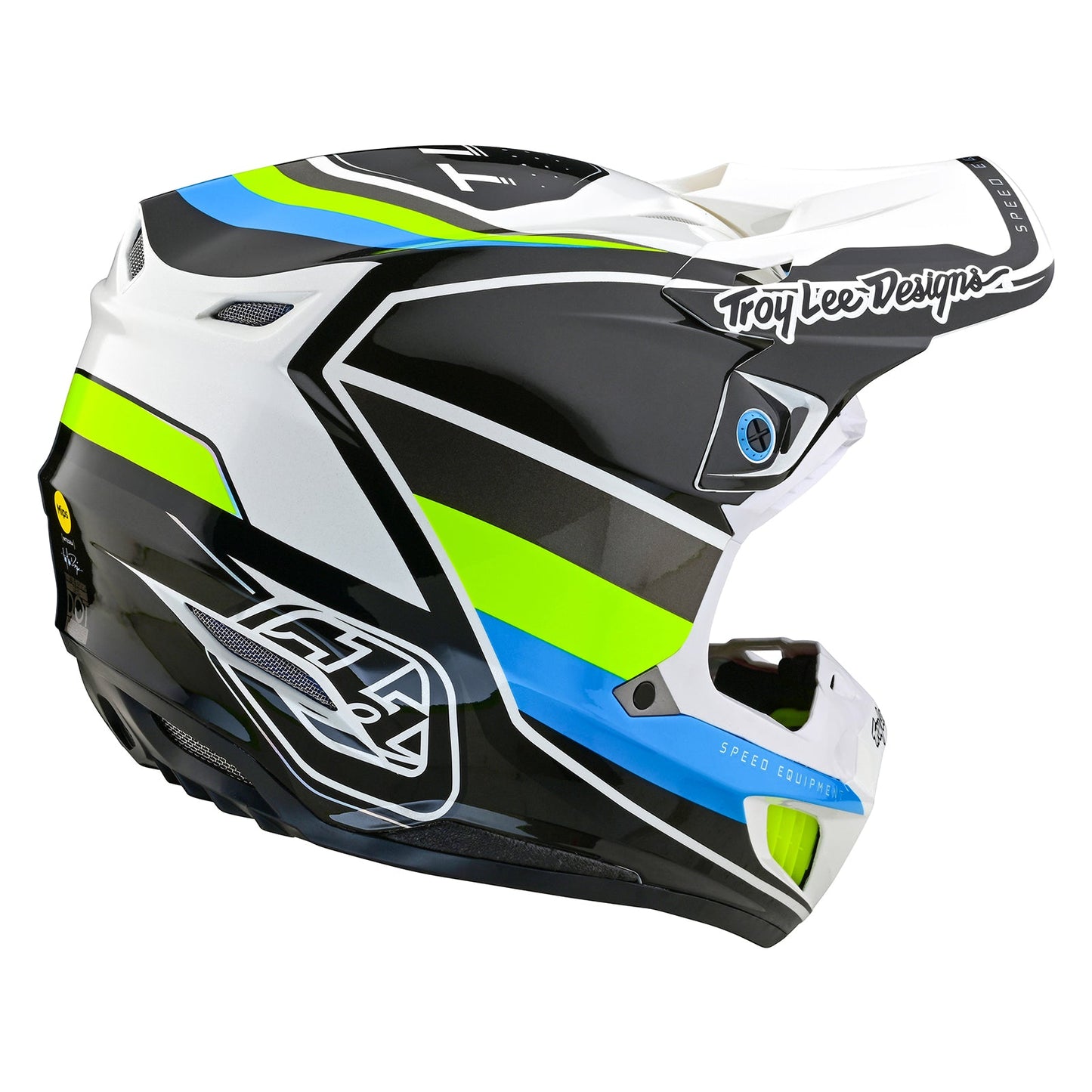 SE5 <tc>Composite</tc>-Helm mit MIPS Reverb Weiß/Blau