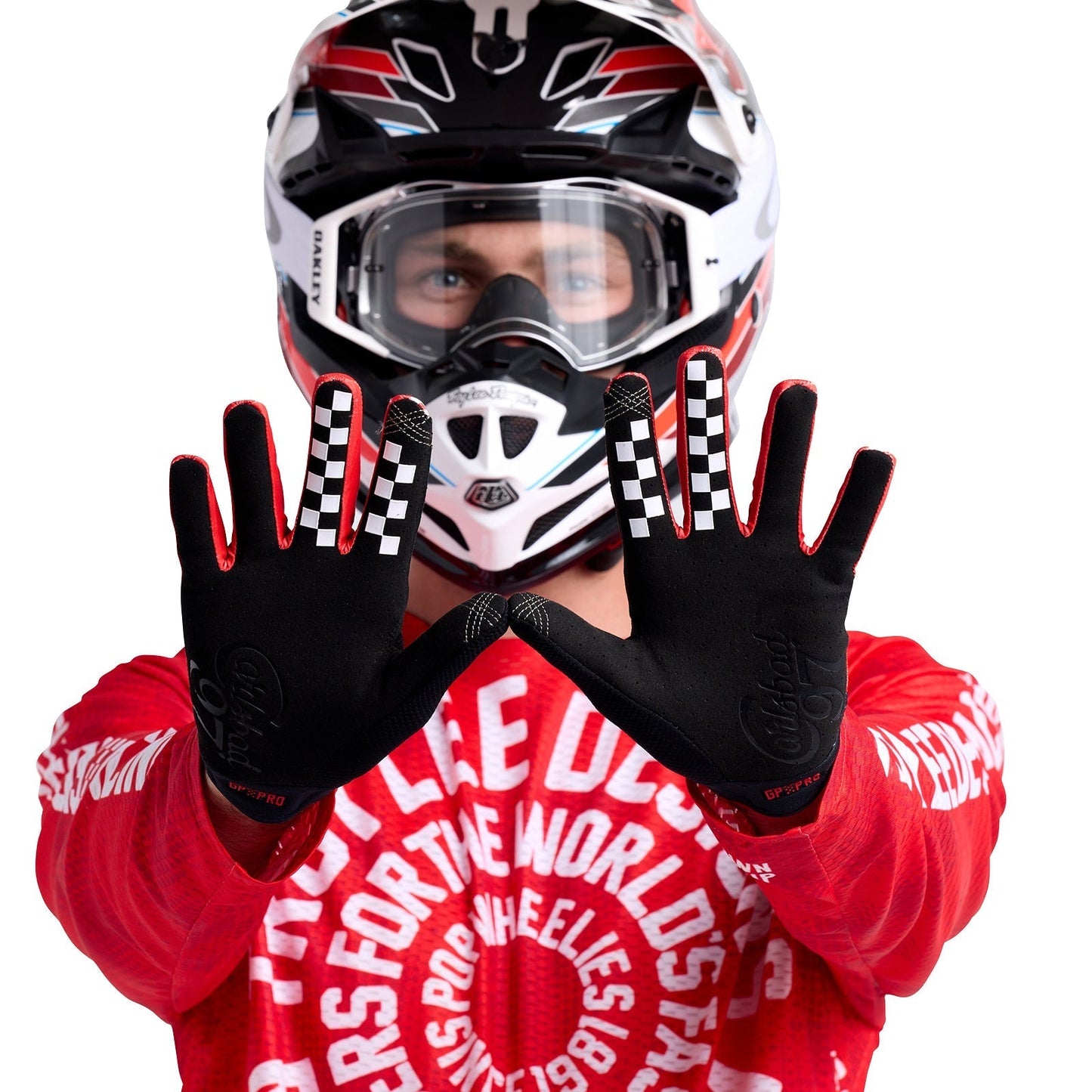 TLD GP Pro Handschuhe Carlsbad 97 Rot