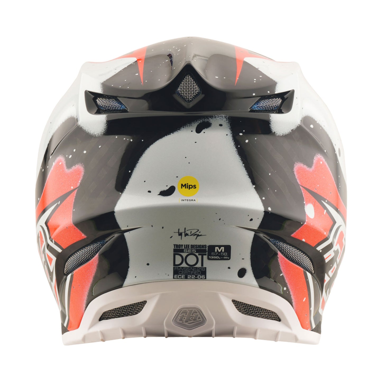 SE5 Carbon Helm mit MIPS Membrane Schwarz/Rot