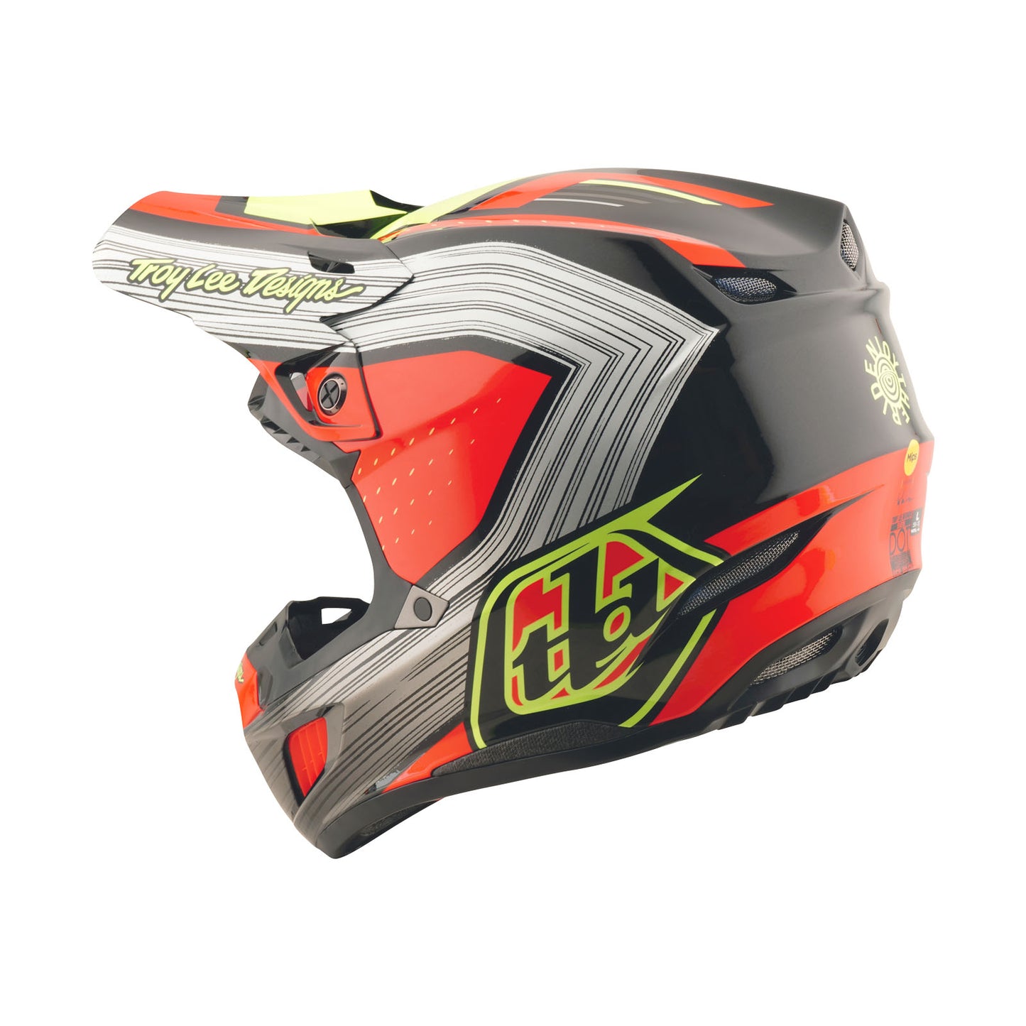 SE5 Composite Helm mit MIPS Streifen Schwarz/Infra Rot