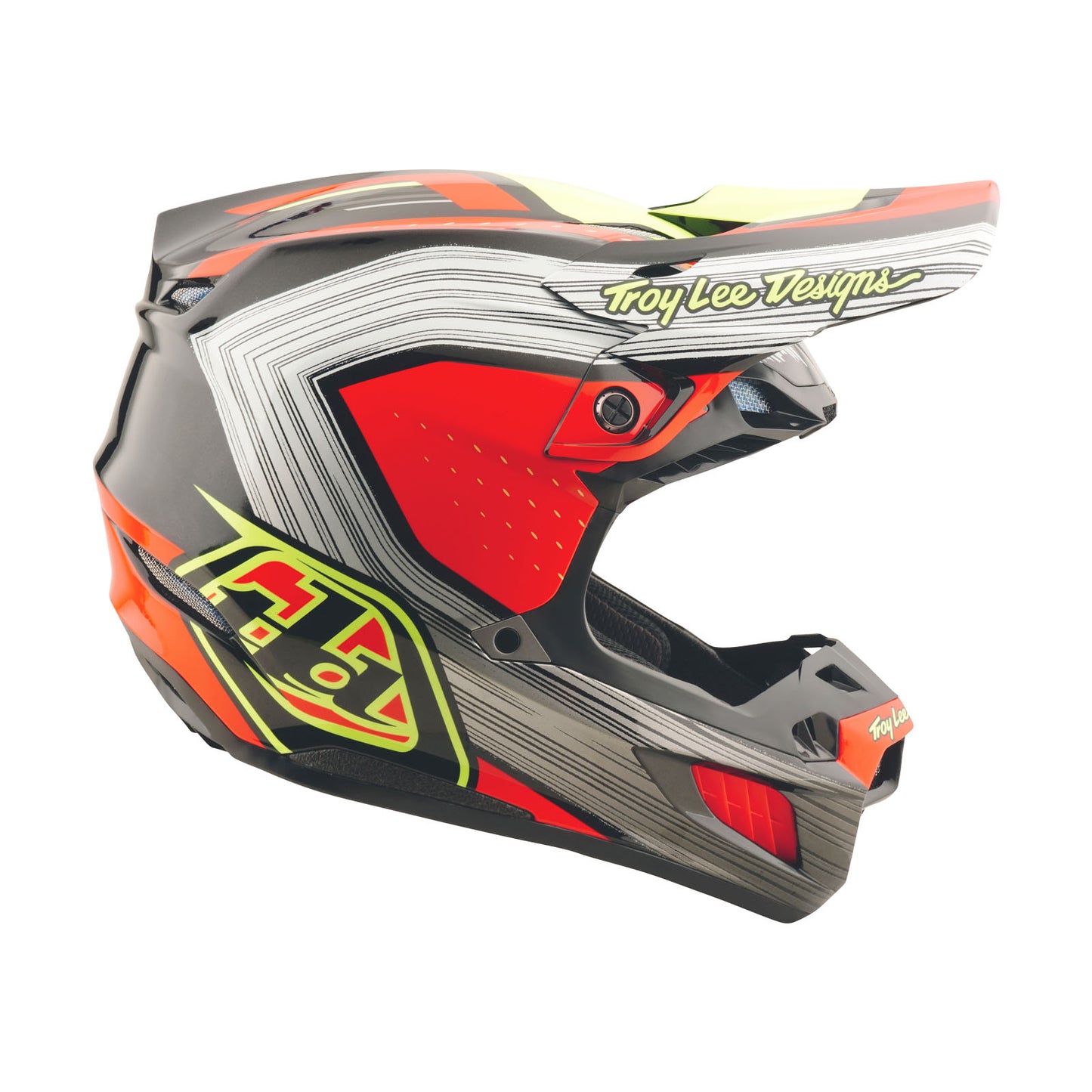 SE5 Composite Helm mit MIPS Streifen Schwarz/Infra Rot