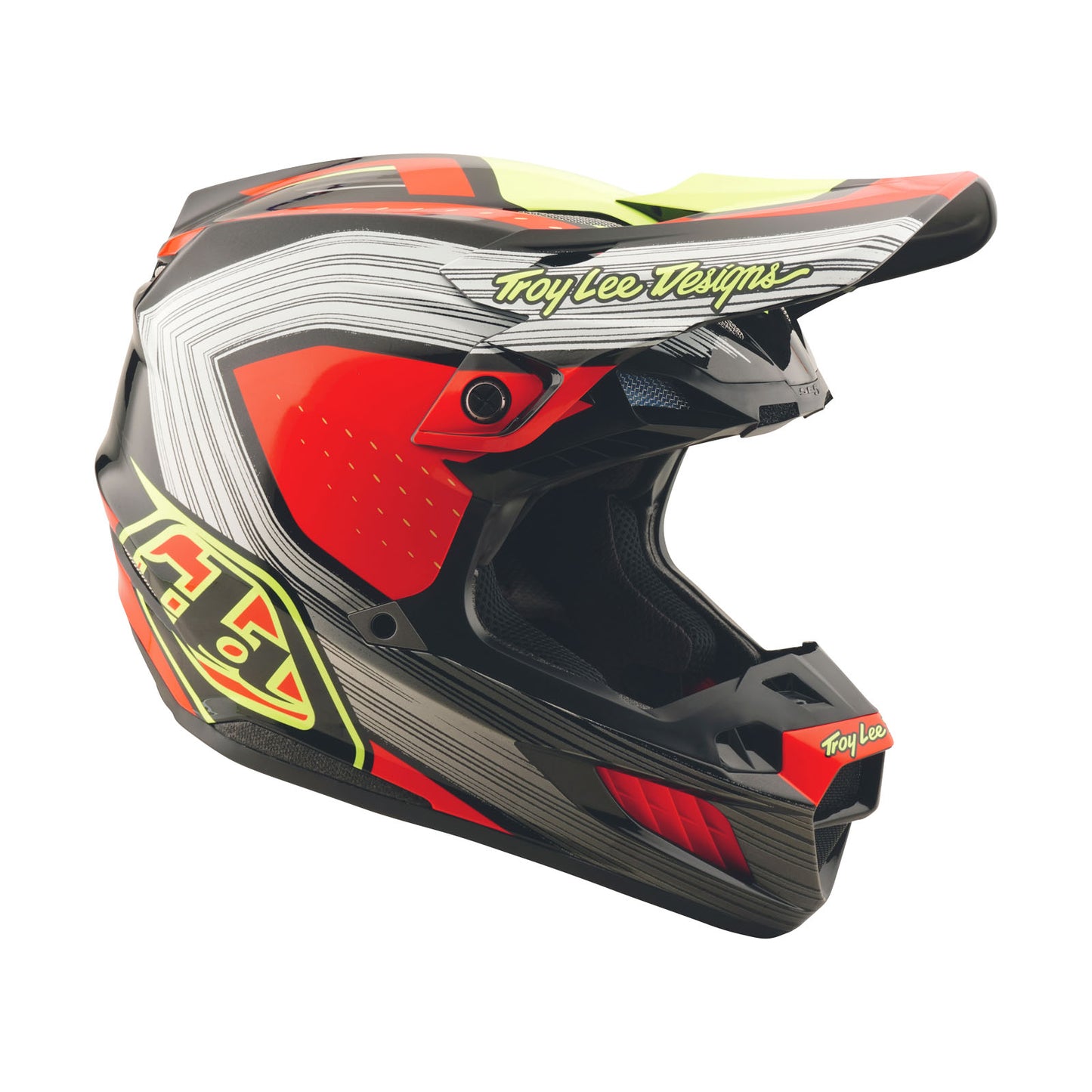 SE5 Composite Helm mit MIPS Streifen Schwarz/Infra Rot