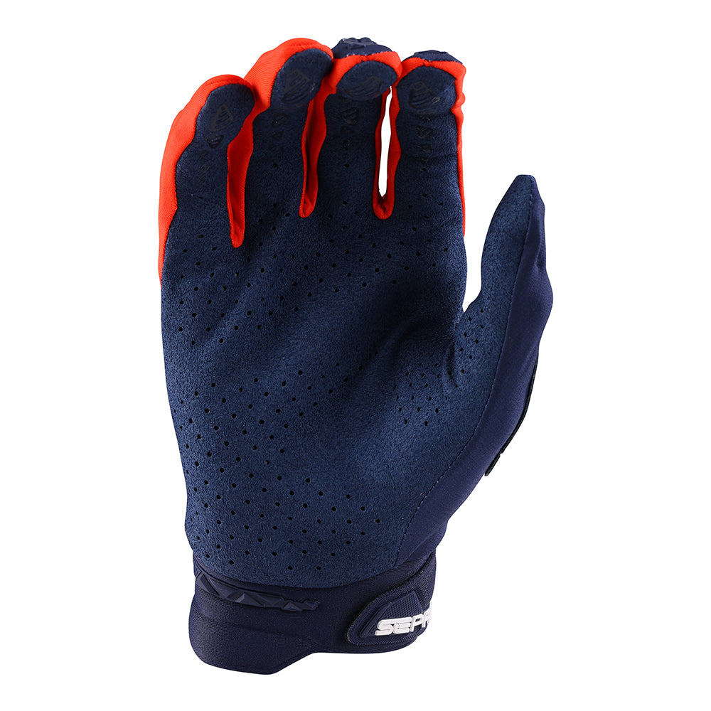 TLD SE Pro-Handschuhe, Solid Navy/Orange