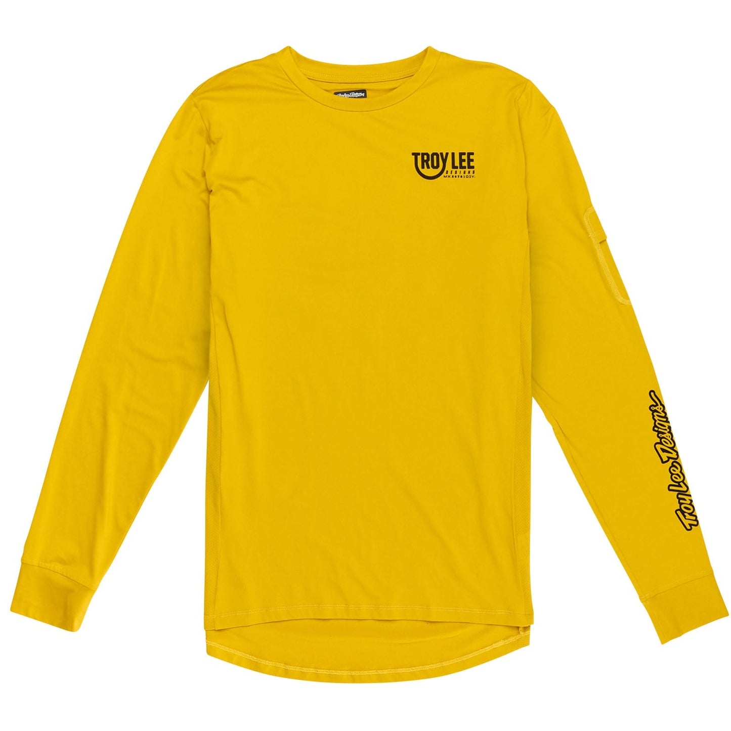 TLD Ruckus Fahr-Langarm-T-Shirt Eyez, Safran